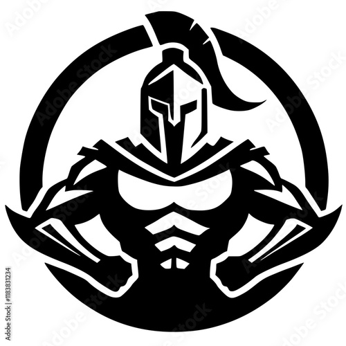 Spartan logo silhouette