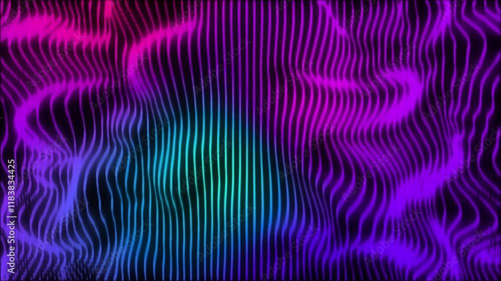 3d neon background Electric wavy pattern abstract background 3d neon background Electric wavy pattern abstract background
