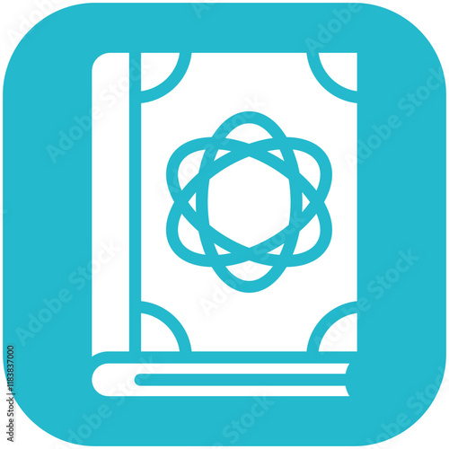 Nonfiction vector icon illustration of Literature iconset.