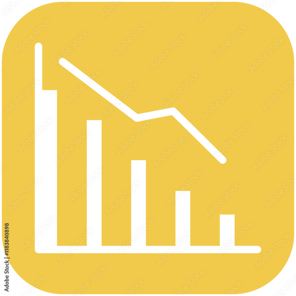 Downfall vector icon illustration of Business & Economy iconset. Downfall vector icon illustration of Business & Economy iconset.