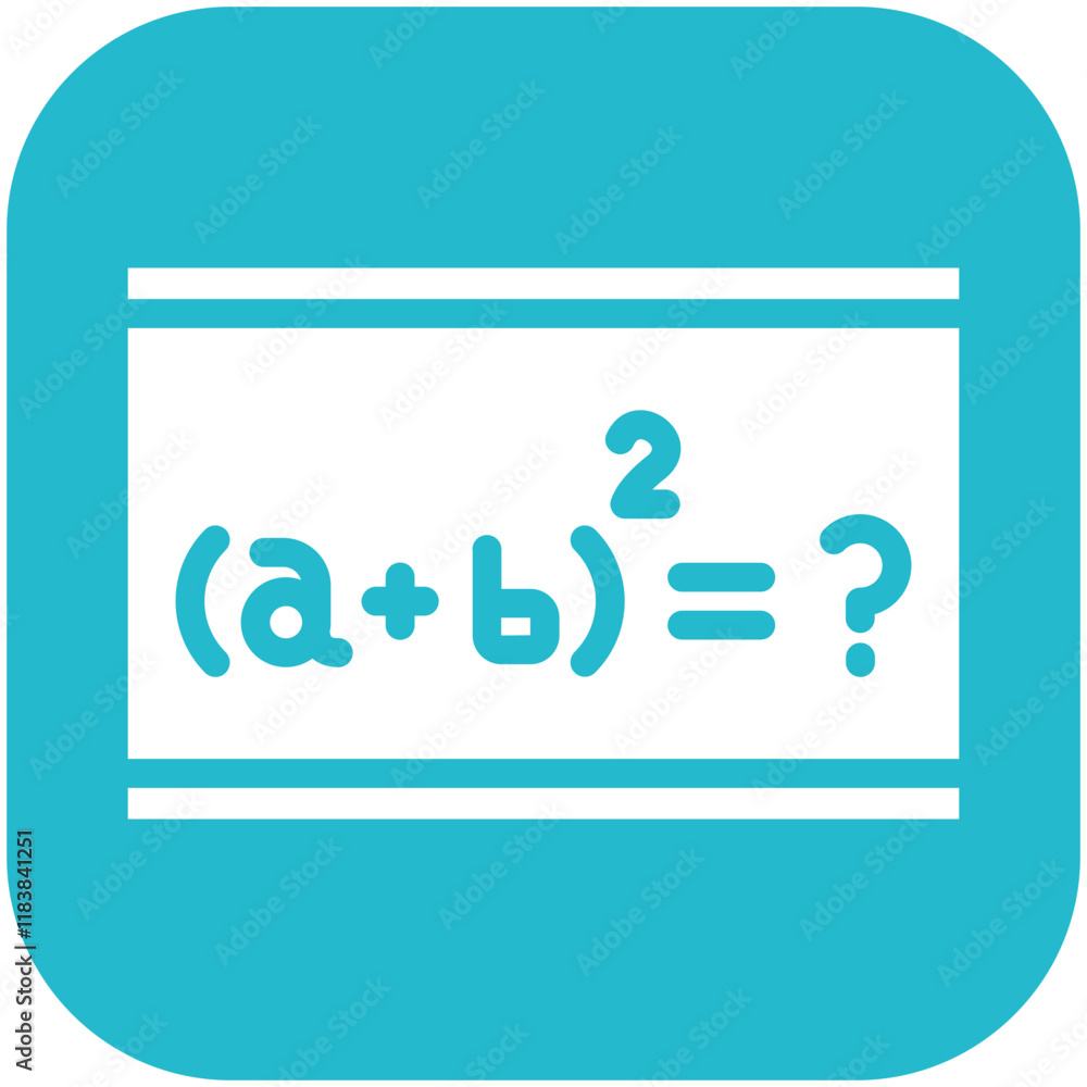 Solving Formula vector icon illustration of School iconset. Solving Formula vector icon illustration of School iconset.