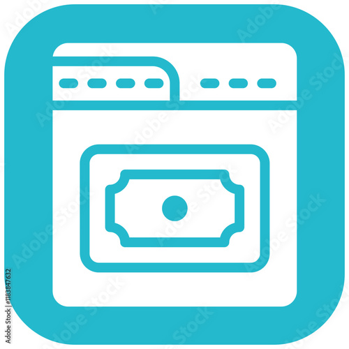Money Laundering vector icon illustration of Corruption iconset.