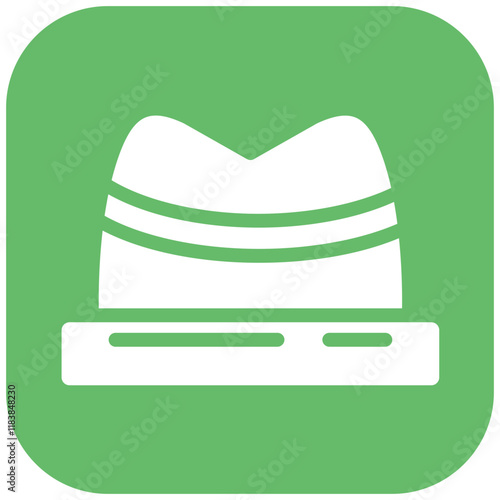 Swindlers Hat vector icon illustration of Corruption iconset.