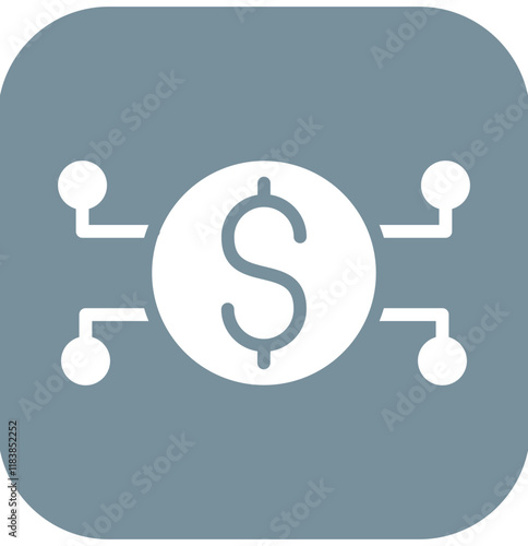 Market Penetration vector icon illustration of Business Analytics iconset.