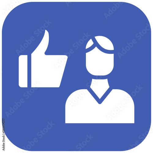 Dependability vector icon illustration of Leadership iconset.