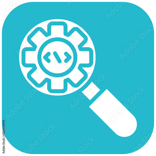 Exploratory Testing vector icon illustration of Quality Assurance iconset.