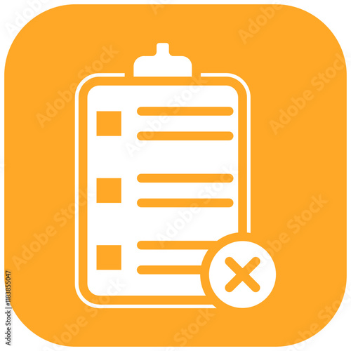 Non-Conformance vector icon illustration of Quality Assurance iconset.