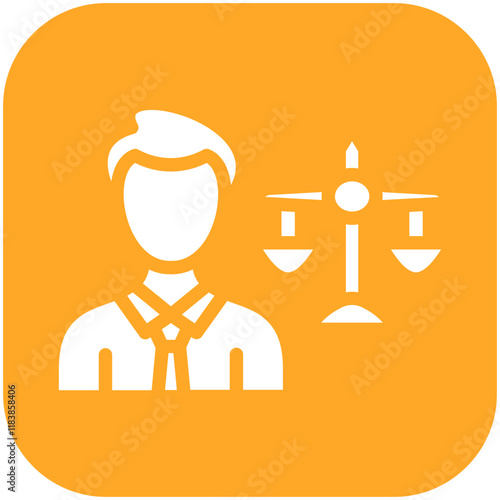 Countersuit vector icon illustration of Law & Legislation iconset.