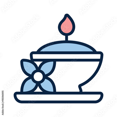 Candle massage therapy for soothing and relaxing experience
