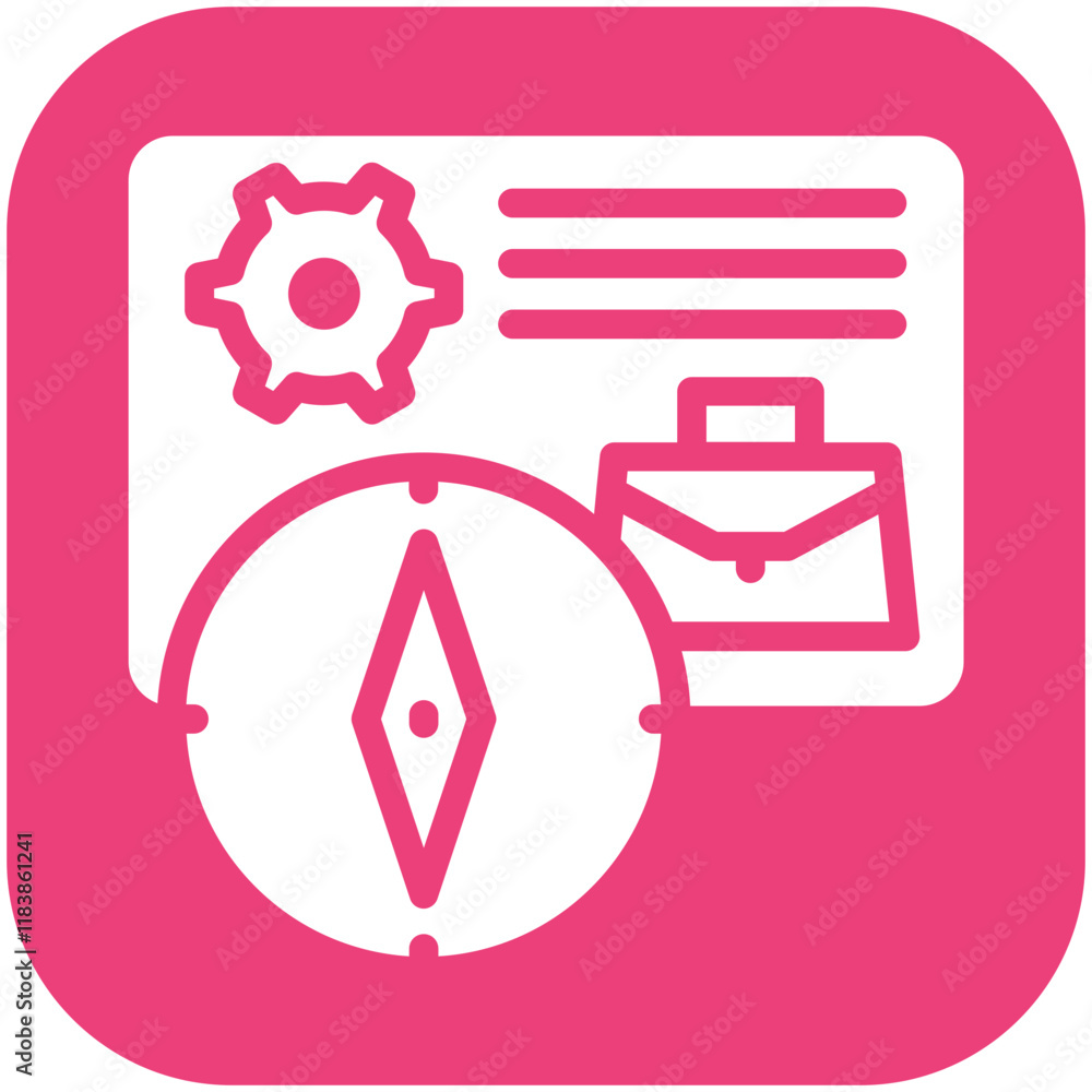 Orientation vector icon illustration of Business Training iconset. Orientation vector icon illustration of Business Training iconset.