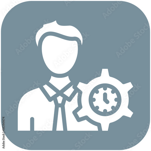 Efficiency vector icon illustration of Business Training iconset.