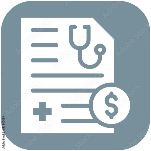 Paid Sick Time vector icon illustration of Gig Economy iconset.