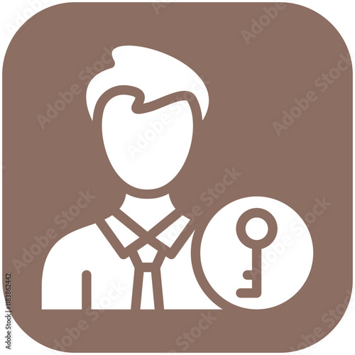 Ownership vector icon illustration of Gig Economy iconset.