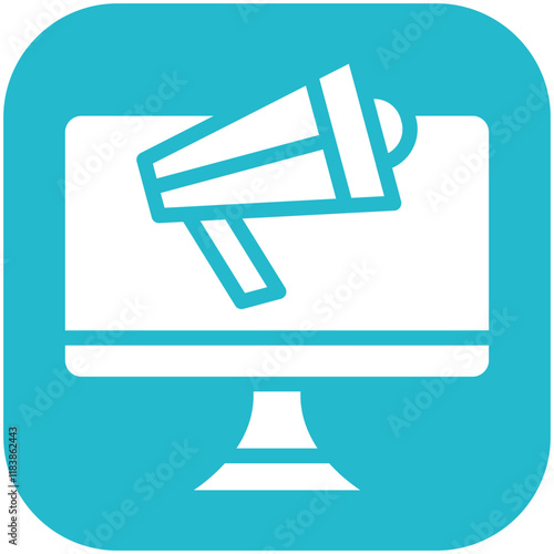 Online Marketing vector icon illustration of Gig Economy iconset.