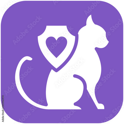 Pet Sitting vector icon illustration of Gig Economy iconset.