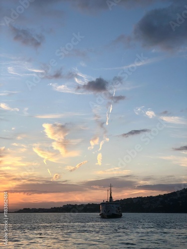 Wallpaper Mural sunset over the sea from in Istanbul Torontodigital.ca