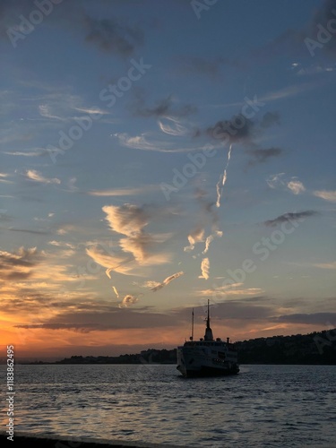 Wallpaper Mural sunset over the sea from in Istanbul Torontodigital.ca