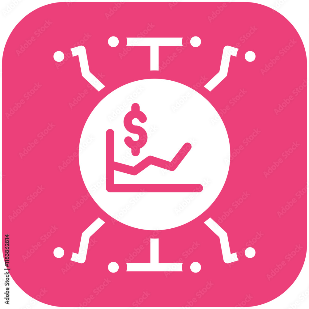 Digitalization vector icon illustration of Gig Economy iconset.