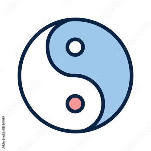 Yin Yang symbol representing balance and harmony in wellness