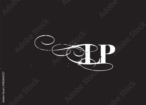 LP initial letter logo design and minimalist logo
