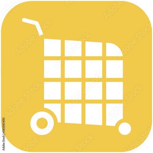 Shopping Cart vector icon illustration of Fashion Ecommerce iconset.