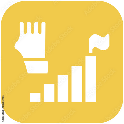 Motivation vector icon illustration of Achievements iconset.