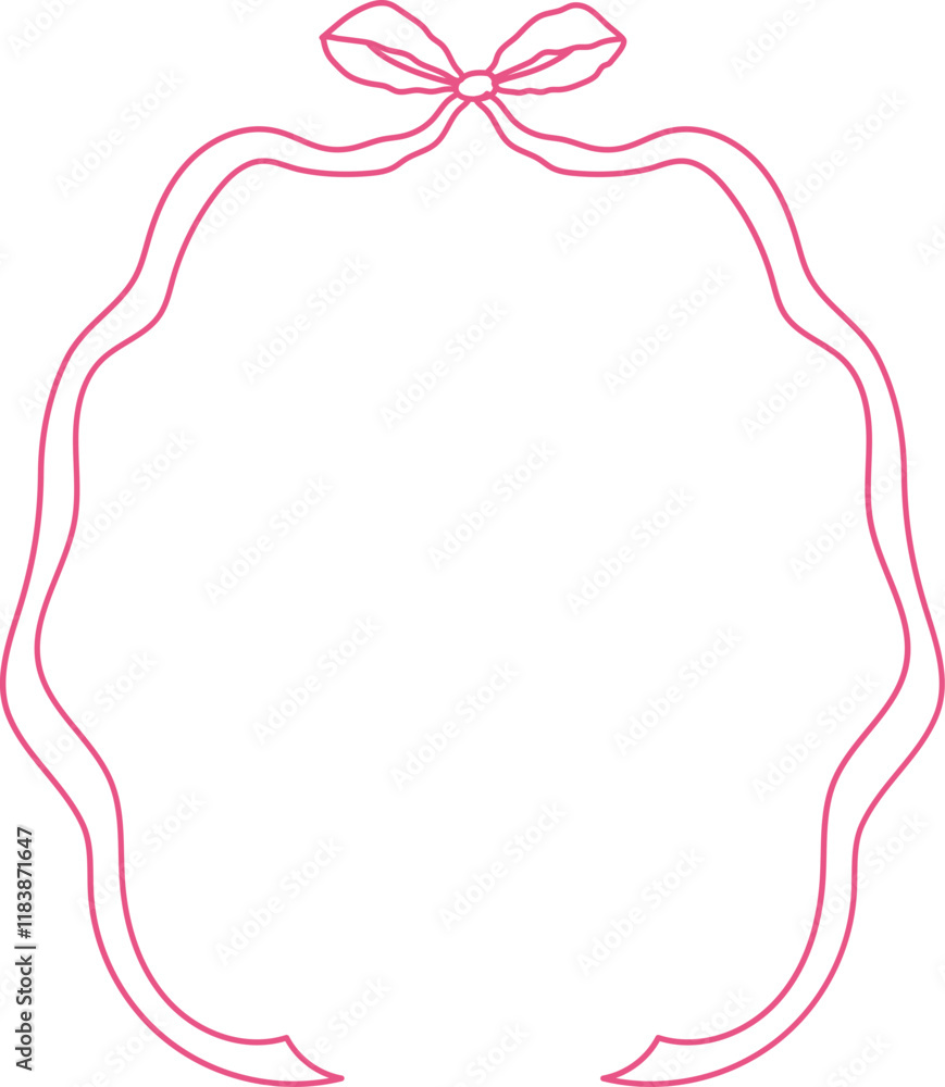 Romantic coquette ribbon frame, wedding ornate curly border collection. Hand drawn doodle sketch girly retro decorations. Romantic coquette ribbon frame, wedding ornate curly border collection. Hand drawn doodle sketch girly retro decorations.