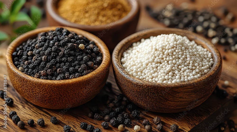 Finely textured garlic powder in a rustic bowl, bringing earthy richness to your culinary creations. Finely textured garlic powder in a rustic bowl, bringing earthy richness to your culinary creations.