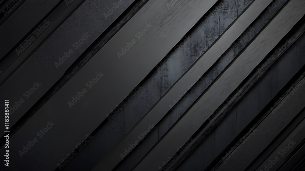 Black metal background with stripes and lines Black metal background with stripes and lines
