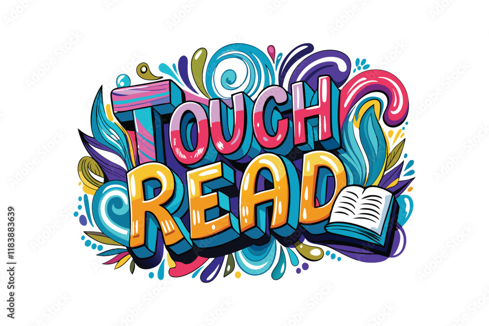 Fototapeta premium touch-to-read--campaigns.eps