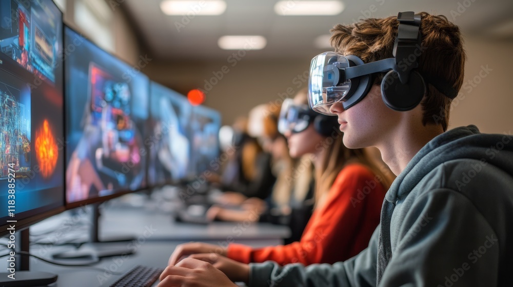 Students learning through virtual simulations Students learning through virtual simulations