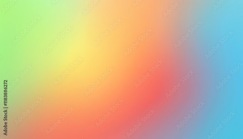 Obraz premium Soft gradient background with pastel colors. Ideal for presentations, websites, or any design project needing a calming and colorful backdrop.