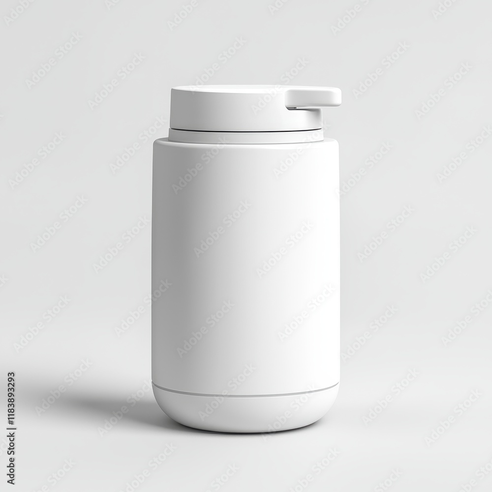 Minimalist Sleek Cylindrical Soap Dispenser for Modern Spaces Minimalist Sleek Cylindrical Soap Dispenser for Modern Spaces