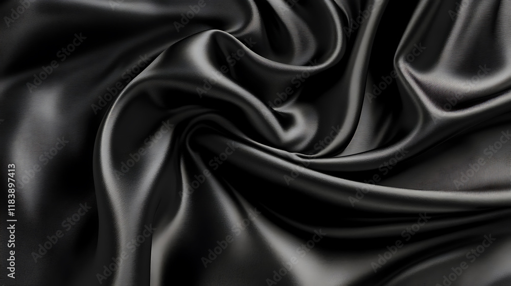 Texture, pattern, pattern, silk fabric in abstract shades of dark, silk texture, luxurious satin for abstraction, design and wallpaper, soft and blur style, smooth, black and white tones Texture, pattern, pattern, silk fabric in abstract shades of dark, silk texture, luxurious satin for abstraction, design and wallpaper, soft and blur style, smooth, black and white tones