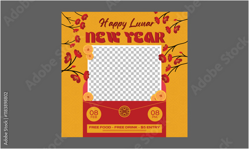 Lunar New Year Socials Media
