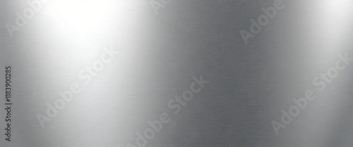 Brushed metal texture background.  Perfect for design projects needing a sleek, metallic feel. photo