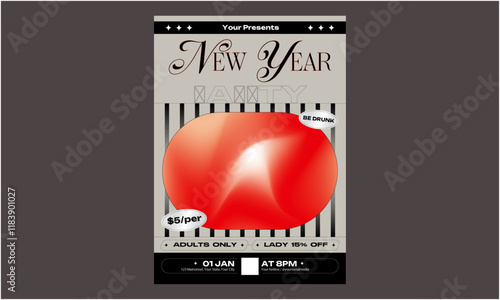 New Year Party Flyer