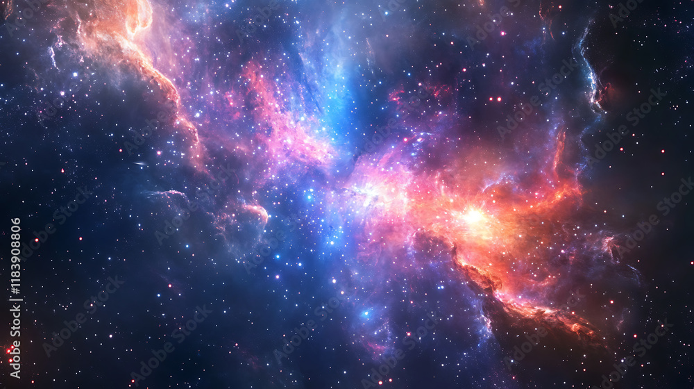 Background cosmic massive galaxy Background cosmic massive galaxy