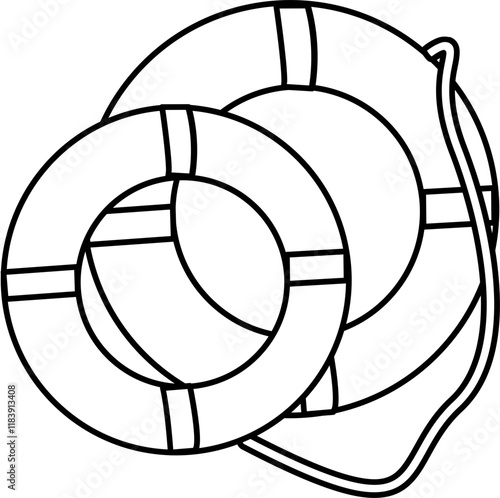 marine material coloring page