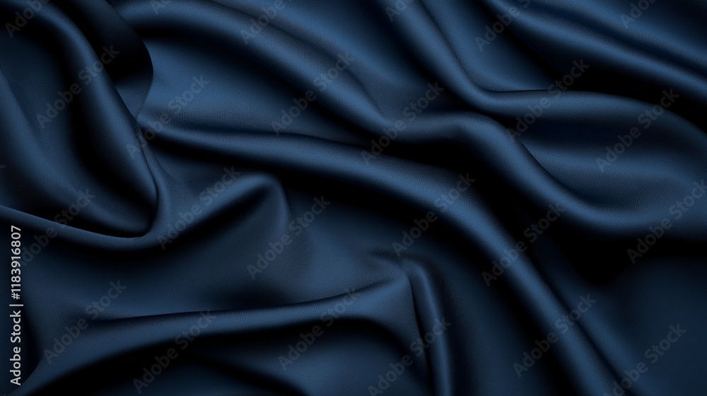 Fototapeta premium Smooth Fabric with Soft Draping and Elegant Flowing Texture