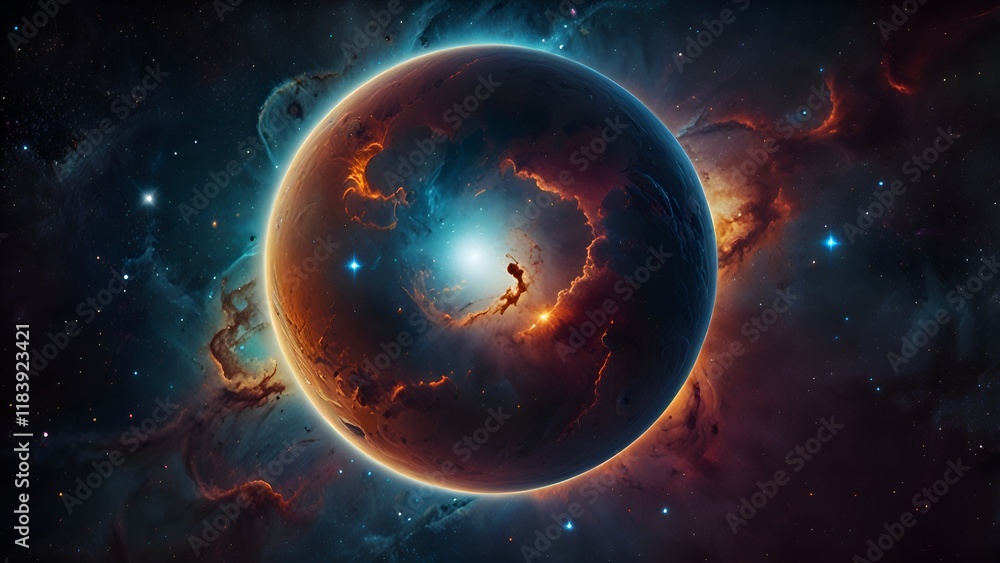 Obraz premium planet in space