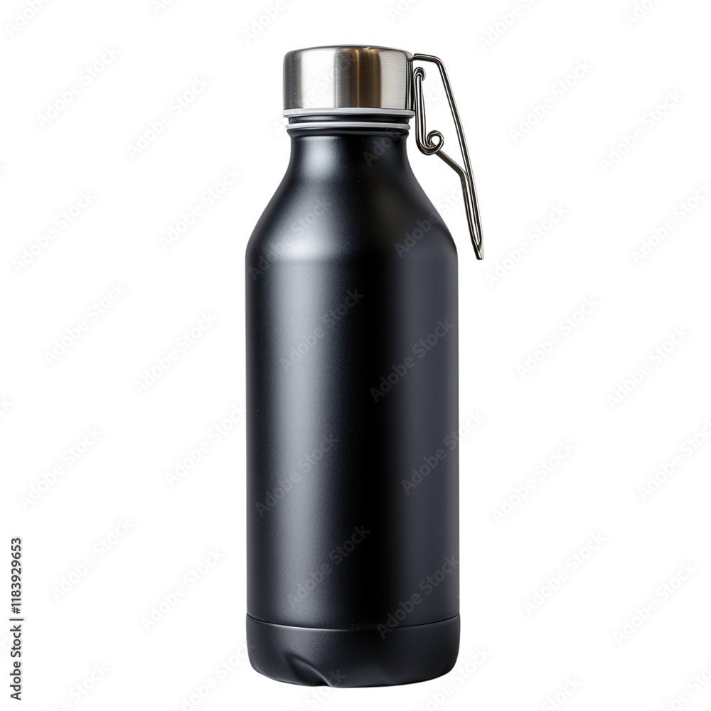 Sleek matte white sports water bottle, modern design, minimalist aesthetic, perfect for active lifestyles, versatile for any setting Sleek matte white sports water bottle, modern design, minimalist aesthetic, perfect for active lifestyles, versatile for any setting
