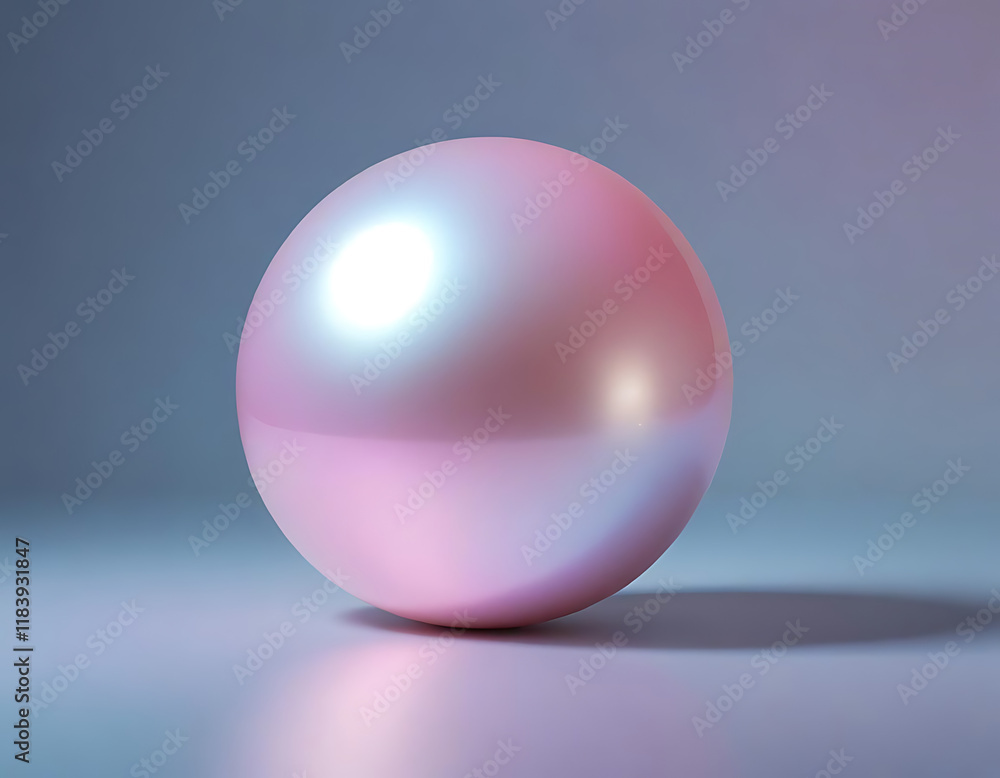 A pearl-like iridescent surface with subtle color shifts. A pearl-like iridescent surface with subtle color shifts.