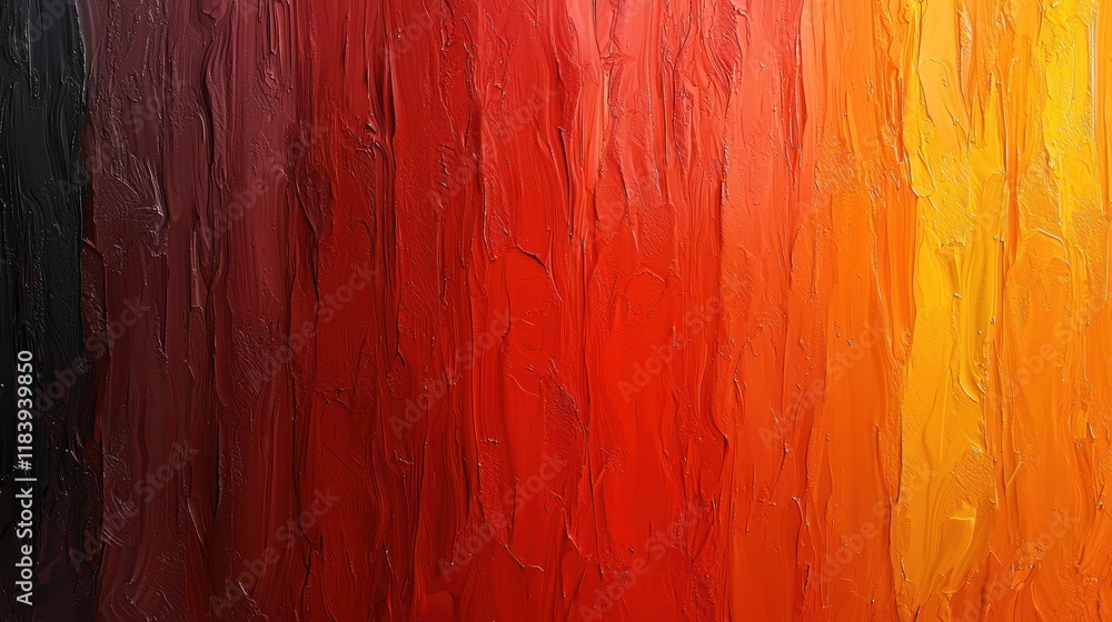 Obraz premium Vibrant Blurred Gradient Background in Warm Tones