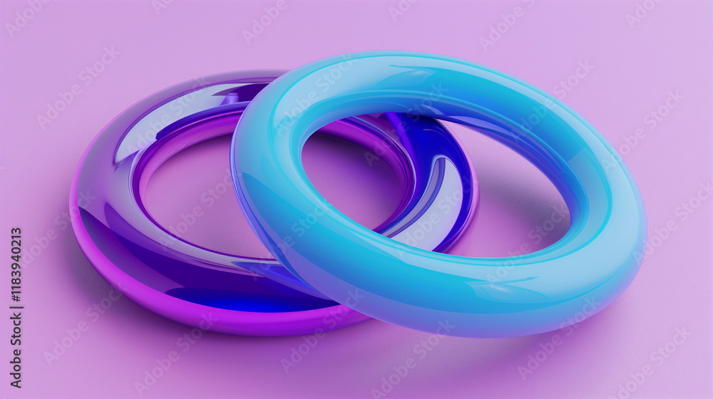 Abstract colorful shape, futuristic background design, 3d render Abstract colorful shape, futuristic background design, 3d render
