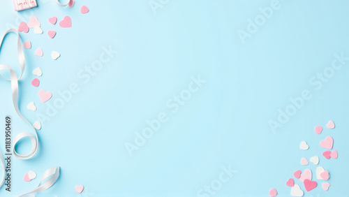 red and white background