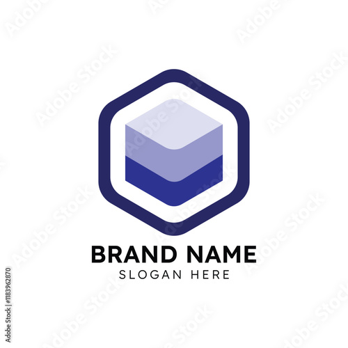 cloud hosting logo design template