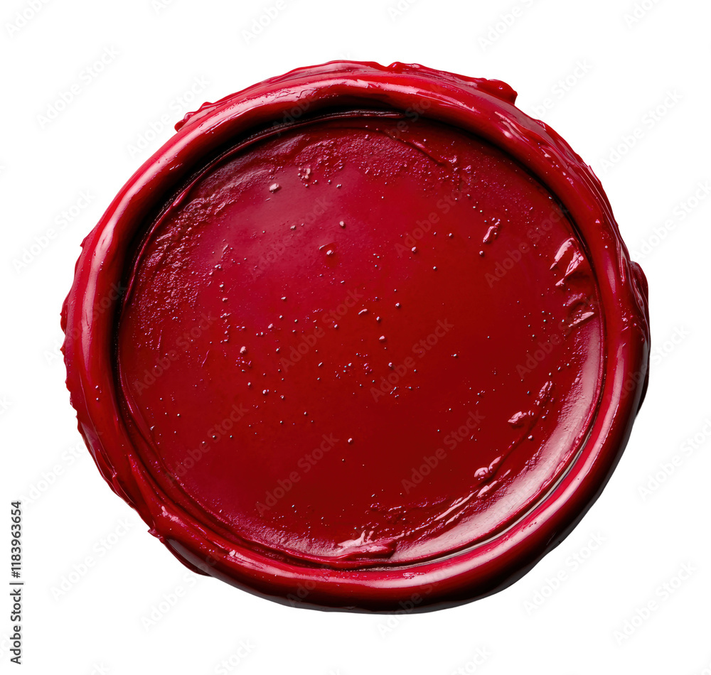 Elegant red wax seal on artistic close-up minimalist aesthetic studio setting high fidelity detail isolated on transparent background png Elegant red wax seal on artistic close-up minimalist aesthetic studio setting high fidelity detail isolated on transparent background png