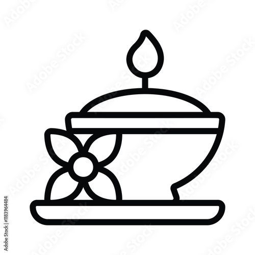 Candle massage therapy for soothing and relaxing experience