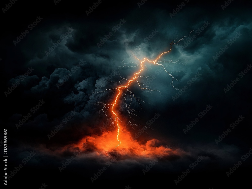 Dramatic electric lightning bolts arcing across a dark ominous sky conveying the raw energy and volatility of a raging storm Painterly and textured abstract expressionist brushwork Dramatic electric lightning bolts arcing across a dark ominous sky conveying the raw energy and volatility of a raging storm Painterly and textured abstract expressionist brushwork